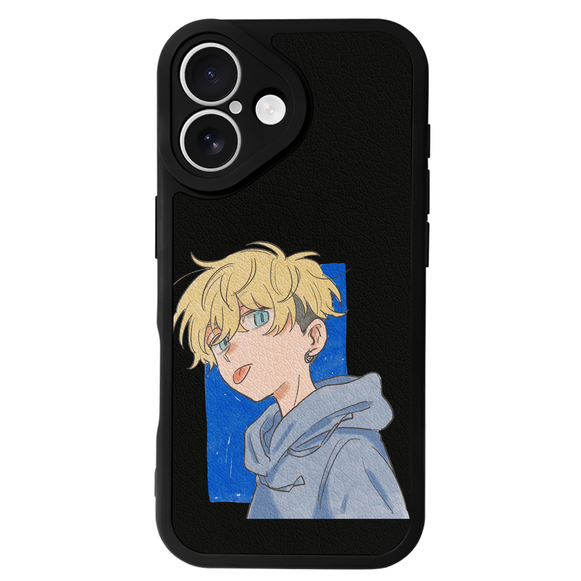 （画像用） 東京リベンジャーズ Tokyo Revengers 【iPhone 16シリーズ対応】シリコンスマホケース（レザー調） 材質：シリコン